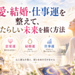 恋愛・結婚・仕事運を整えて、あなたらしい未来を描く方法